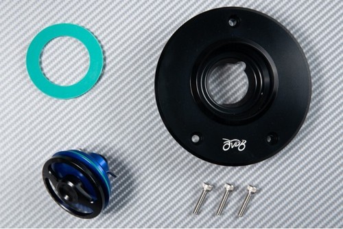 Tappo serbatoio blu sgancio - tappo,