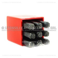 PUNZONI NUMERICI IN ACCIAIO 9