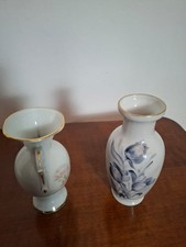 Coppia Di Due Vasi In Ceramica