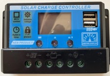 Regolatore di Carica PWM 20w 12/24 V per Fotovoltaico Pannelli Solari