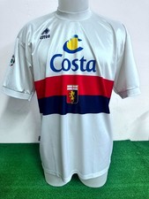 MAGLIA GENOA NO MATCH WORN ISSUE SHIRT JERSEY VINTAGE CAMISETA 2002/2003