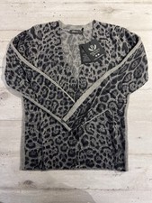 Maglione Cardigan 100% Puro Cashmere Donna Pure Amici TG M Kasmir Cachemire