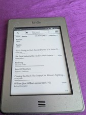 Amazon Kindle Touch 4a generazione 4GB D01200. WiFi+3g leggere descrizione 