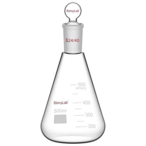 Fiaschetta erlenmeyer 40 - erlenmeyer, 24/40