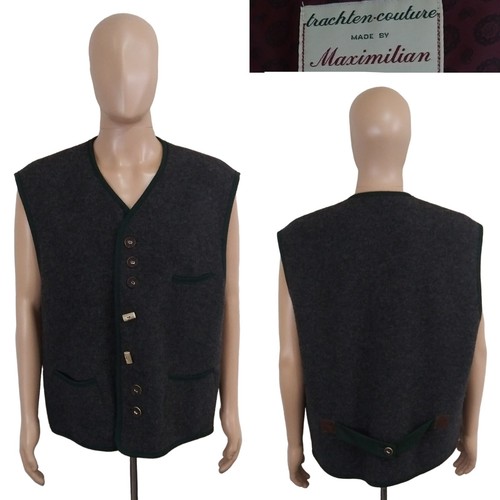 Gilet lana grigio maximilian - grigio,