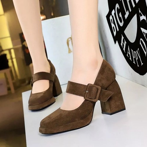 Decolte scarpe marrone - decolte, 9