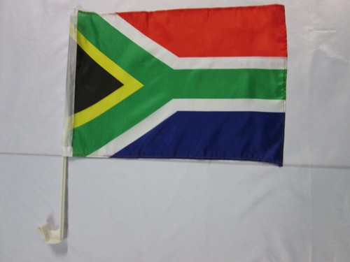 Bandiera per auto sudafrica - bandiera,