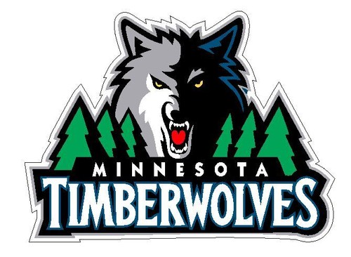 Adesivo minnesota timberwolves - adesivo,