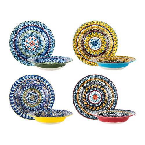 Henxfen lead set piatti - di, 4