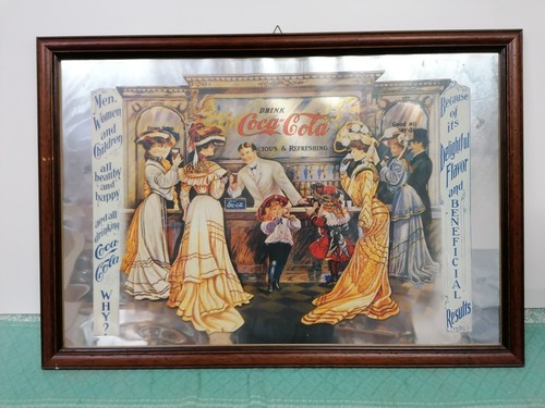 Coca cola quadro specchio - cola,
