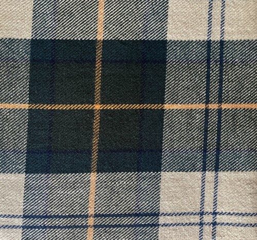 Barbour tartan materiale - tartan,
