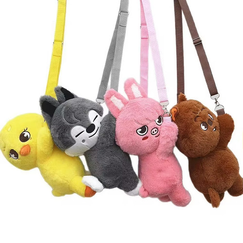 Borsa tracolla peluche skzoo - peluche,