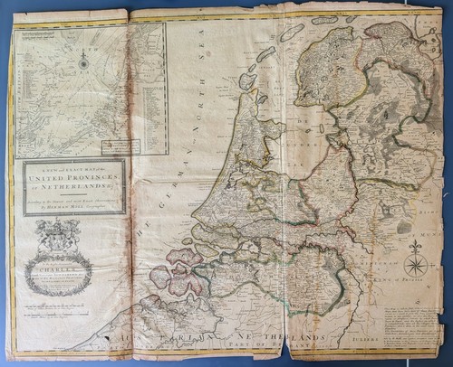 Mappa herman moll province - mappa,