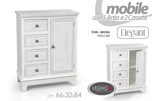 Mobile cassettiera elegant - cassettiera,
