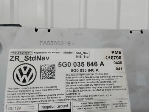 Autoradio originale volkswagen - originale,