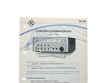 Foglio informativo vintage