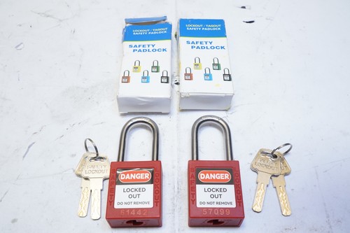 Lot lockout padlocks - of, 2