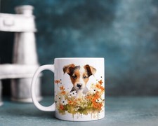 Cane Fox Terrier acquerello 03