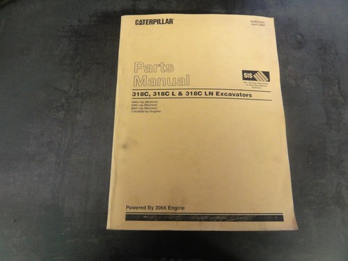 Manuale ricambi escavatori