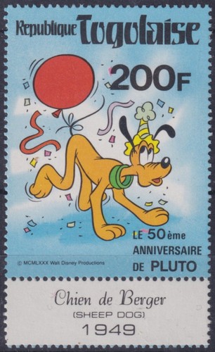 Ex62994 togo mnh 1984 walt - f-ex62994,