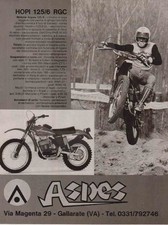 advertising Pubblicità-MOTO ASPES 125/6 RGC 1976 MOTOITALIANE REGOLARITA   EPOCA