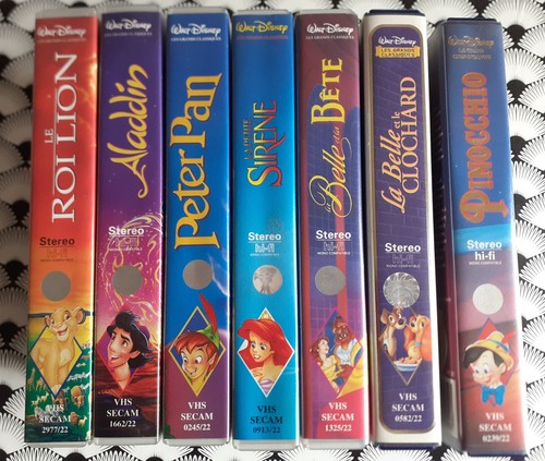 Lot vhs disney classiques le - 7,