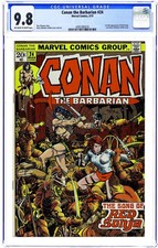 Conan Il Barbaro #24 CGC 9.8 1973 4391285010 1ª Storia Completa Di Red Sonja