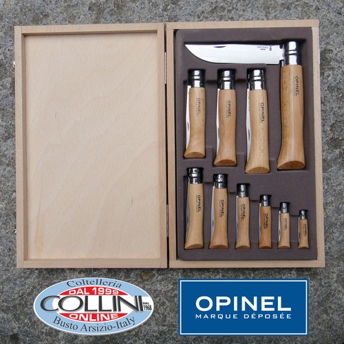 Opinel set pezzi inox - 10,