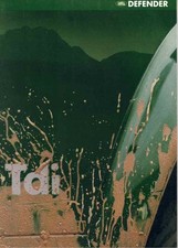 Catalogue Brochure Land Rover Defender 1996 Grande Bretagne / U.K.