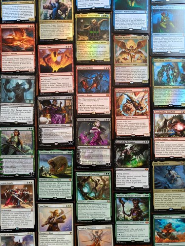 Lotto carte mitiche mtg - lotto,