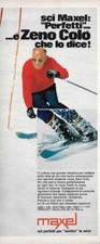 Sci Maxel: perfetti... è Zeno Colò che lo dice!. Advertising  1970