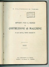 BRUNETTI APPUNTI PER IL CORSO