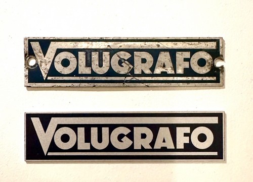 Volugrafo aermoto placca - placca,