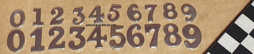 Collar numbers lapel police - numbers,