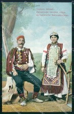 Croazia Croatia Dalmazia Dalmacija Costumi cartolina RT6818