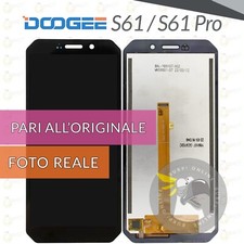 DISPLAY DOOGEE S61 / S61 PRO SCHERMO LCD + VETRO TOUCH SCREEN PARI A ORIGINALE