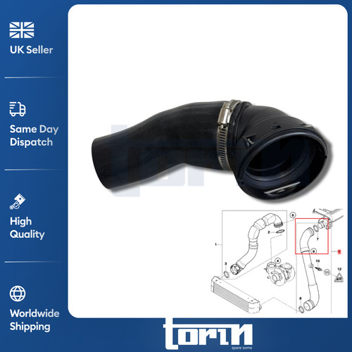 Tubo intercooler - tubo,