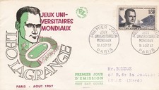 FRANCIA 1957 FDC GIOCHI