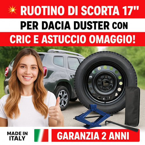 Kit ruotino scorta - 💥kit, 17"