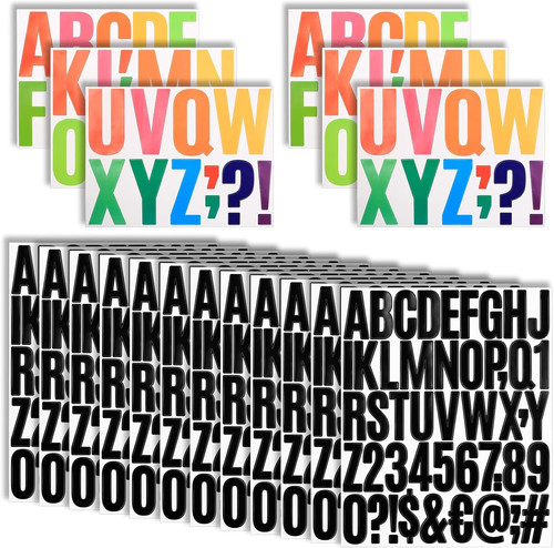 Fogli dilettere adesive - 12,