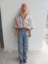 Ken Malibu vintage Anni 70 Made in Hong Kong Barbie Mattel Con Outfit Vintage
