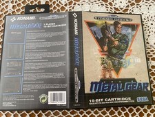 Metal Gear PAL - Sega Mega