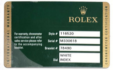 Rolex Daytona 116520 Verde