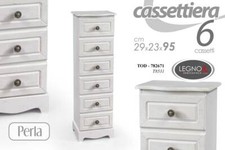 CASSETTIERA 6 CASSETTI SHABBY