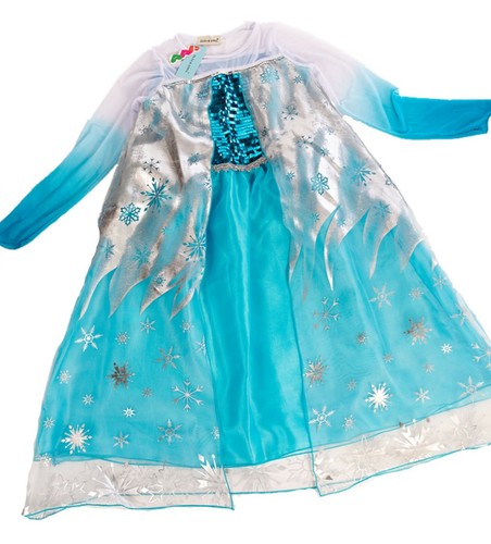 Elsa anna vestito fantasia - elsa,
