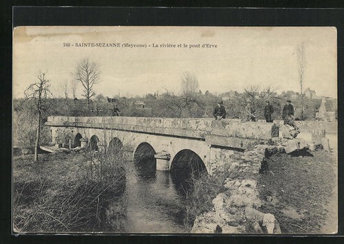 Cpa sainte suzanne la - sainte-suzanne,,