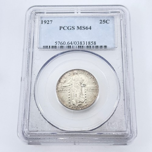 1927 25c dollaro argento - 25c,