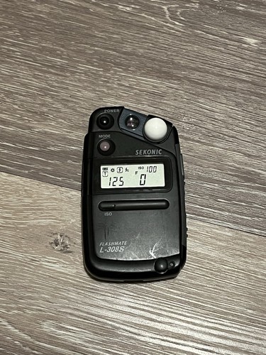 Sekonic 308s flashmate light - sekonic,