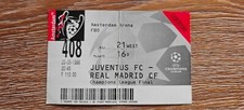 Biglietto Juventus vs Real