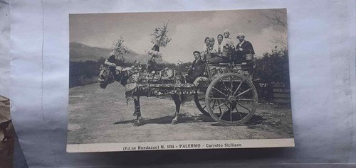 Vintage postcard randazzo - vintage,